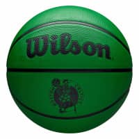 Boston Celtics Solid Wilson NBA Basketball Grün (Size 5)