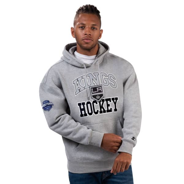 Los Angeles Kings Starter Assist NHL Hoodie Grau