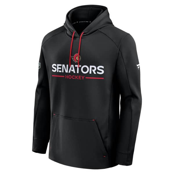 Ottawa Senators 2025/26 Authentic Pro Rink Tech NHL Hoodie Black