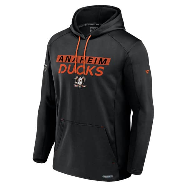 Anaheim Ducks 2024/25 Authentic Pro Rink Tech NHL Hoodie Black