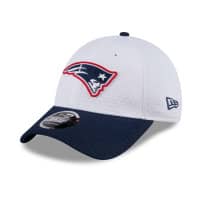 New England Patriots 2024 NFL Training Camp New Era Stretch-Snap 9FORTY Cap White