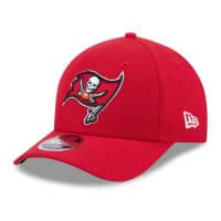 Tampa Bay Buccaneers NFL Team Logo New Era 9FORTY M-Crown Snapback Cap Red