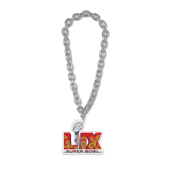 Super Bowl LIX New Orleans NFL Big Chain Necklace