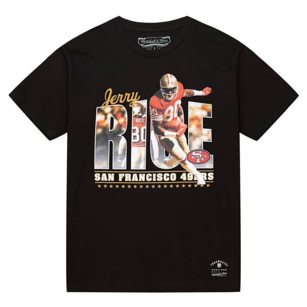 Jerry Rice San Francisco 49ers Mitchell & Ness Classic Photo T-Shirt