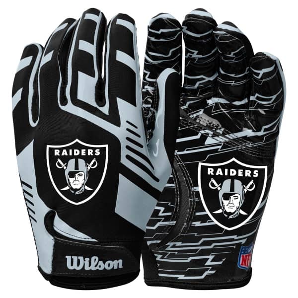 Las Vegas Raiders Wilson Stretch-Fit NFL Receivers Handschuhe