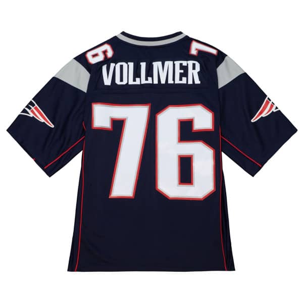 Sebastian Vollmer #76 New England Patriots 2009 Legacy Throwback NFL Trikot Navy