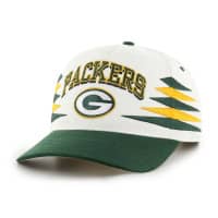 Green Bay Packers Diamond Cut '47 Hitch RF Snapback NFL White