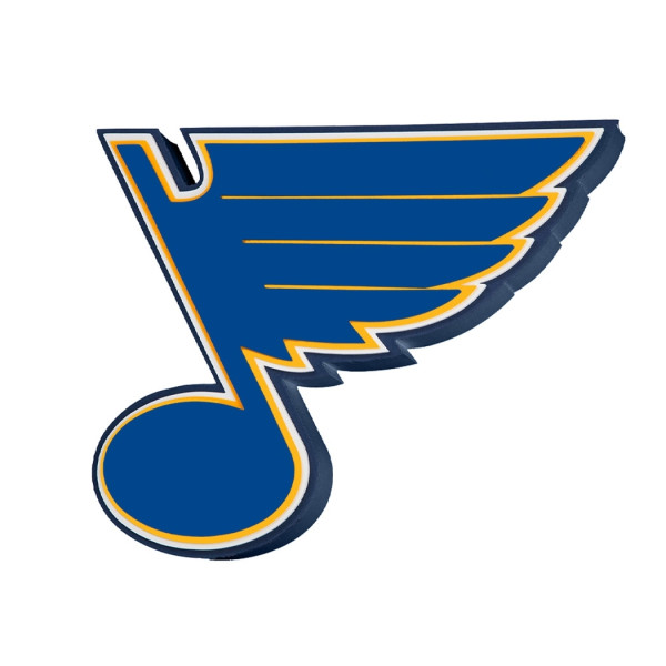 St. Louis Blues NHL 3D Foam Logo Wall Sign