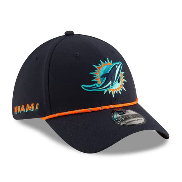 Miami Dolphins 2025 Rivalries 39THIRTY Flex Cap Navy