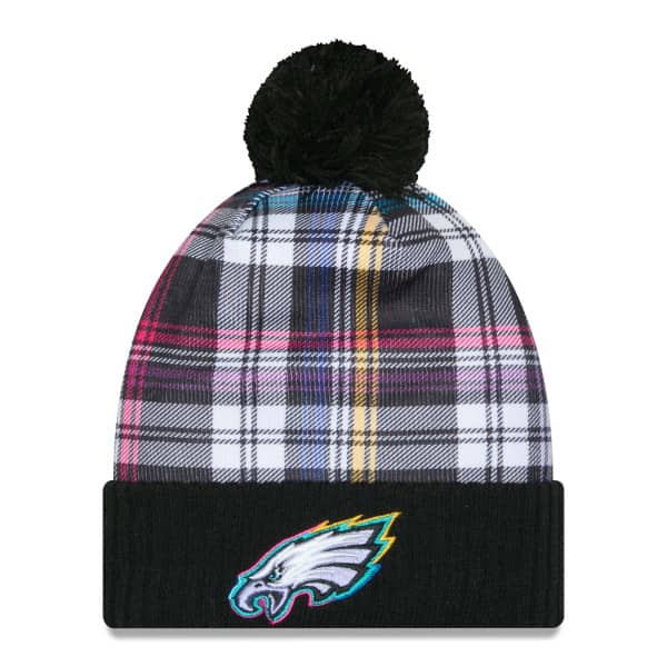 Philadelphia Eagles 2024 NFL Crucial Catch New Era Sport Pom Knit