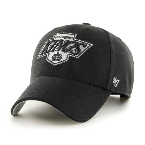 Los Angeles Kings Vintage Ballpark '47 MVP Snapback NHL Cap Black