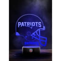 New England Patriots NFL Helmet LED Sign