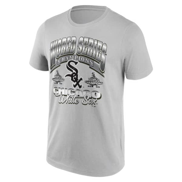 Chicago White Sox 2005 World Series Champions MLB T-Shirt Gray