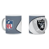 Las Vegas Raiders Shadow Logo & Shield NFL Becher (330 ml)