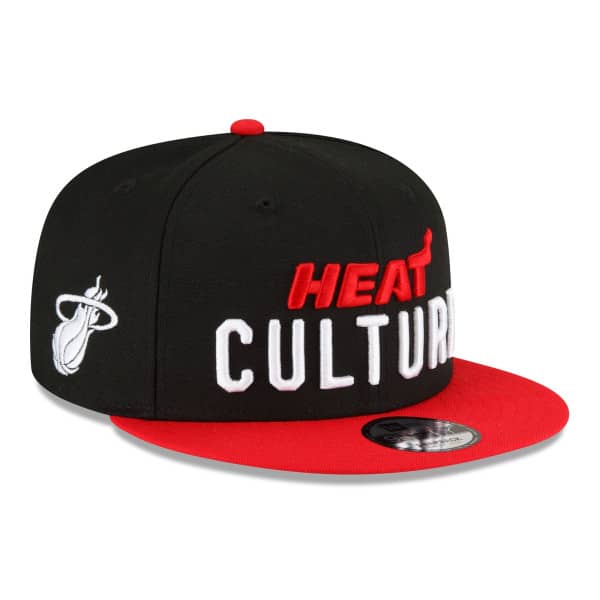 Miami Heat 2023 NBA City Edition New Era 9FIFTY Snapback Cap