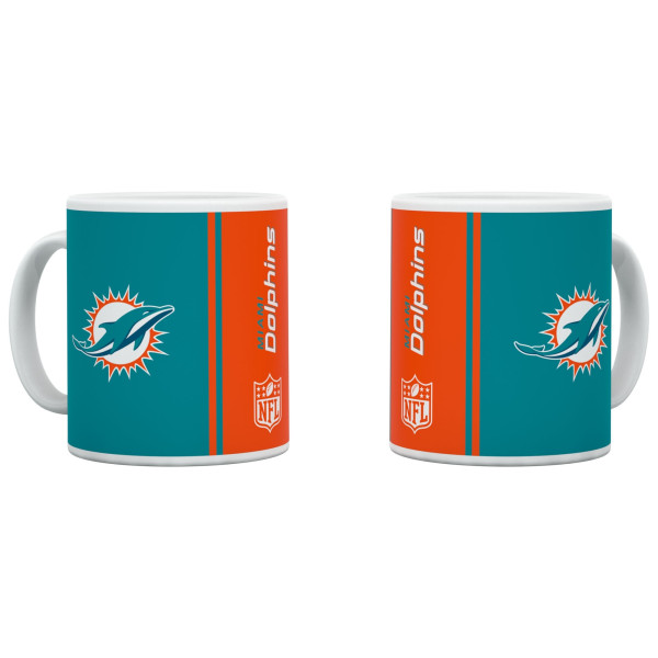 Miami Dolphins Gridiron Matte NFL Becher (330 ml)