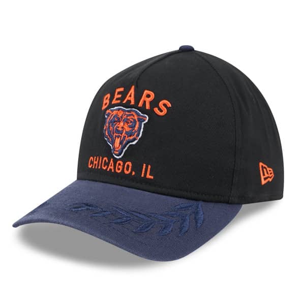 Chicago Bears 2025 NFL Draft 9TWENTY A-Frame Adjustable Cap Black