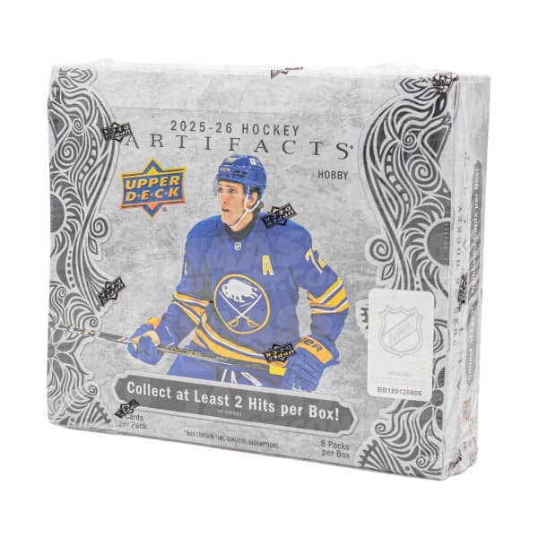 2025/26 Upper Deck Artifacts Hockey NHL Hobby Box