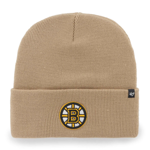 Boston Bruins '47 Haymaker NHL Cuff Beanie Knit Khaki