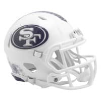 San Francisco 49ers 2024 Salute to Service NFL Speed Mini Helmet