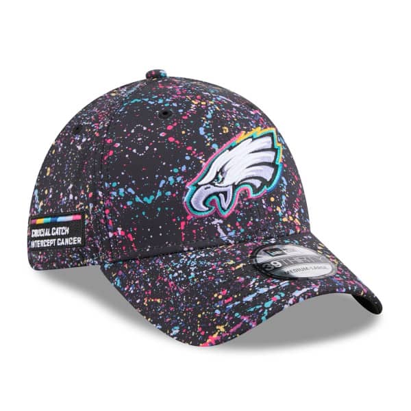 Philadelphia Eagles 2025 NFL Crucial Catch 39THIRTY Flex Cap
