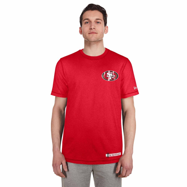 San Francisco 49ers 2024 NFL Training New Era Performance T-Shirt