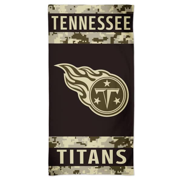 Tennessee Titans Camo Spectra NFL Beach Towel