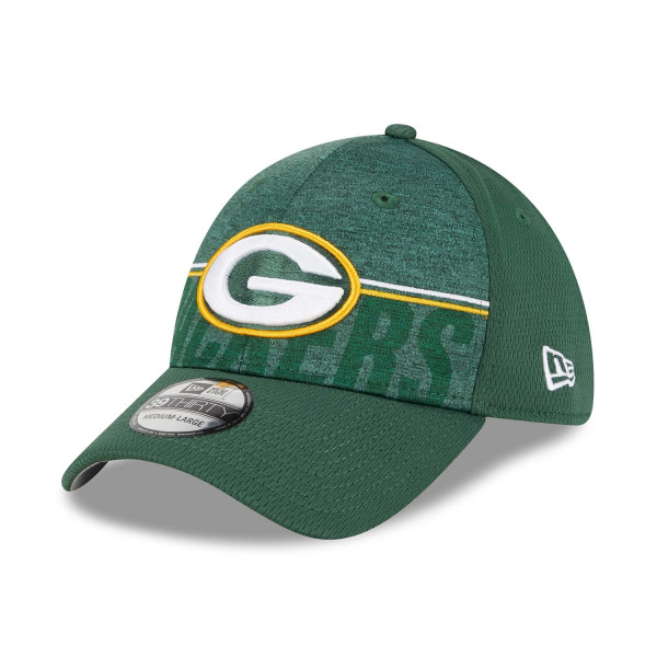 Green Bay Packers 2023 NFL Training Camp New Era 39THIRTY Flex Cap Green