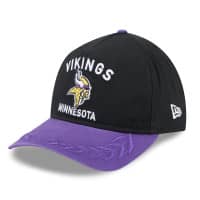 Minnesota Vikings 2025 NFL Draft 9TWENTY A-Frame Adjustable Cap Black