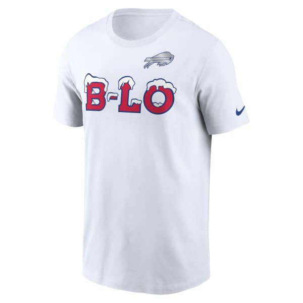 Buffalo Bills 2025 Rivalries Essential NFL T-Shirt White
