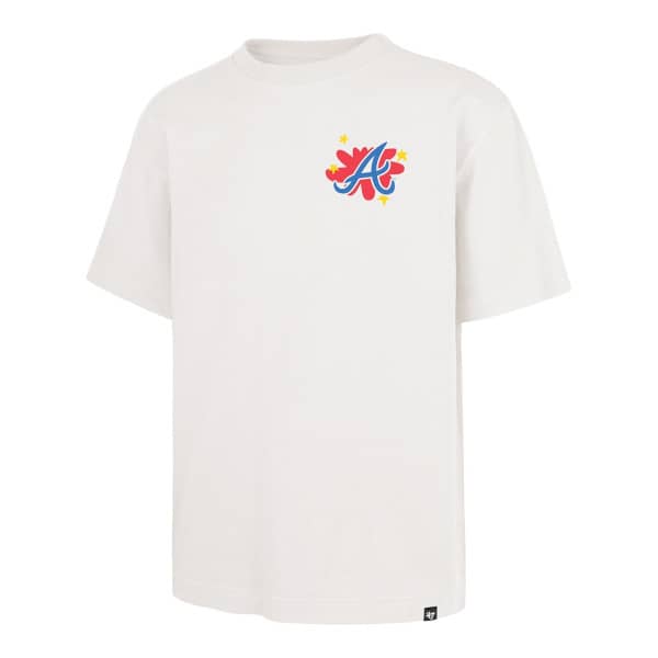 Atlanta Braves Floral '47 Foundation MLB T-Shirt Sandstone