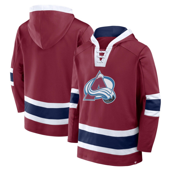 Colorado Avalanche Laced NHL Hoodie Red