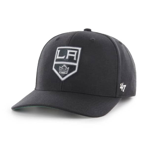 Los Angeles Kings Cold Zone '47 MVP DP Snapback NHL Cap Black