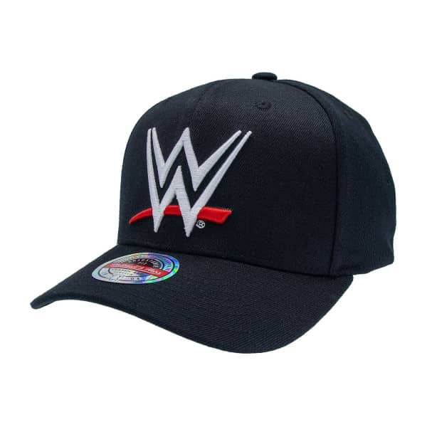 Throwback World Wrestling Entertainment Mitchell & Ness Classic Red Snapback WWE Cap Schwarz