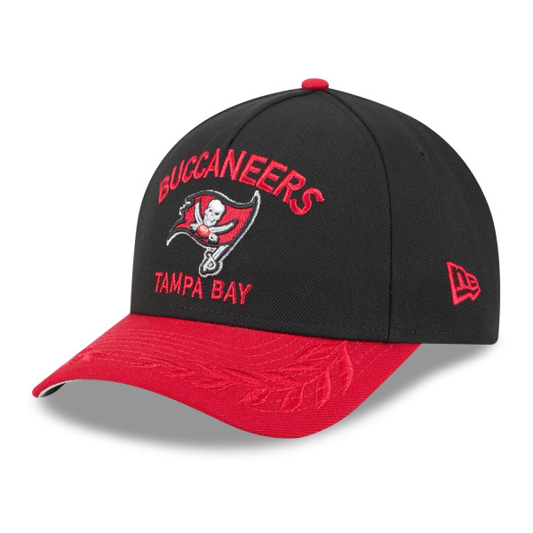 Tampa Bay Buccaneers 2025 NFL Draft 9FORTY M-Crown A-Frame Snapback Cap Black