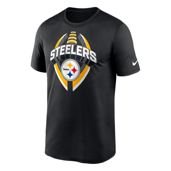 Pittsburgh Steelers 2025 Icon Nike Legend NFL T-Shirt Black