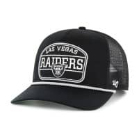 Las Vegas Raiders Hone Rope '47 Hitch RF Snapback Trucker NFL Cap Black