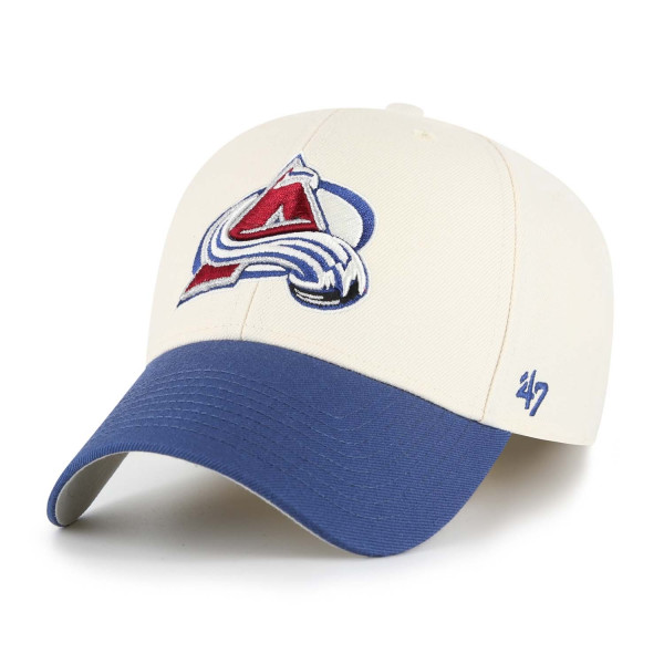 Colorado Avalanche '47 MVP 2-Tone NHL Cap Natural/Blue