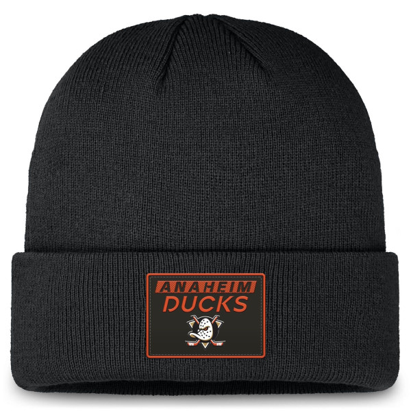 Anaheim Ducks 2024/25 NHL Authentic Pro Beanie Knit Hat Black
