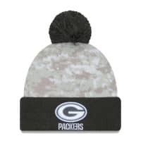 Green Bay Packers 2024 NFL Salute to Service New Era Sport Pom Knit