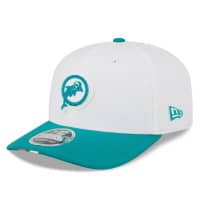Miami Dolphins Historic Logo 2025 NFL Training Camp New Era  9SEVENTY Stretch-Snap Cap OTC White