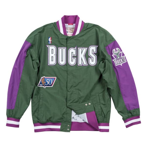 Milwaukee Bucks 1996-97 Authentic Warm Up Mitchell & Ness NBA Jacket