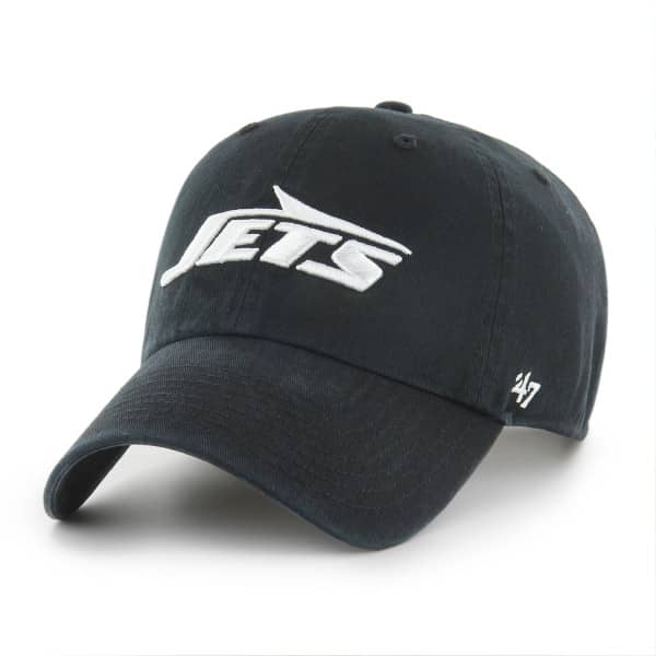 New York Jets '47 Clean Up Adjustable NHL Cap Black