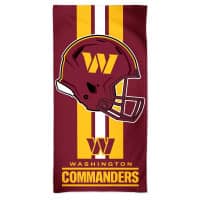 Washington Commanders Spectra NFL Beach Towel