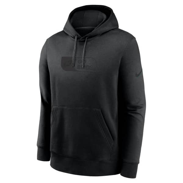 Philadelphia Eagles Black Edge Nike Club Hoodie