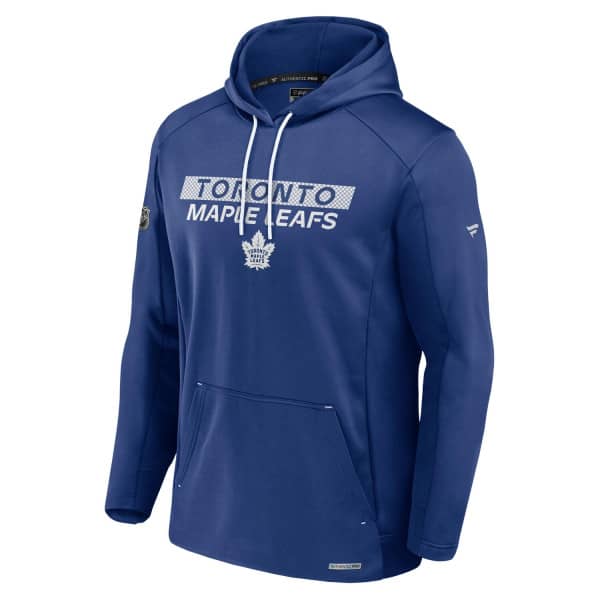 Toronto Maple Leafs 2024/25 Authentic Pro Rink Tech NHL Hoodie Blau