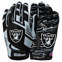 Las Vegas Raiders Wilson Stretch-Fit NFL Receivers Gloves