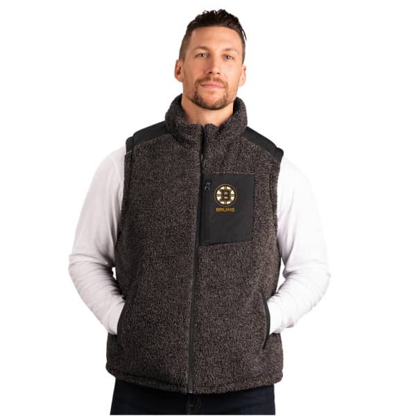 Boston Bruins G-III NHL Reversible Sherpa Winter Vest