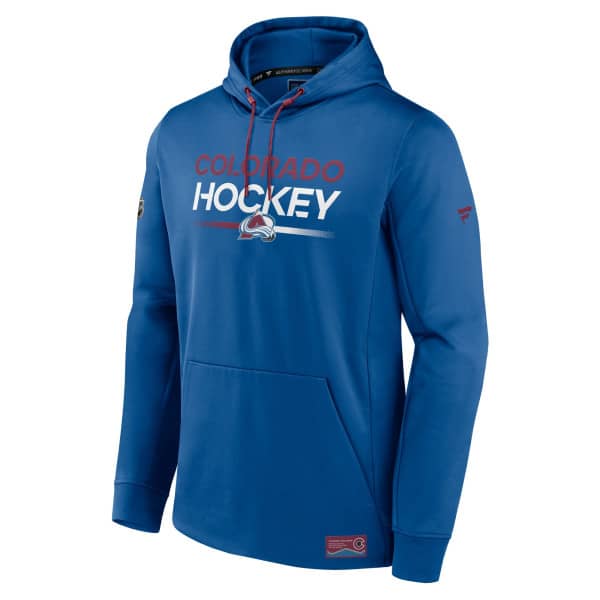 Colorado Avalanche 2023/24 Authentic Pro Locker Room NHL Hoodie