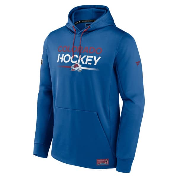 Colorado Avalanche Lace-Up Pullover Hoodie – Milk Room: Luxury